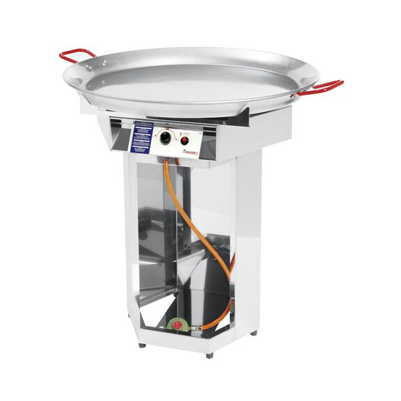 Grill gazowy z patelnią 80 cm, 7 kW | HENDI, Fiesta