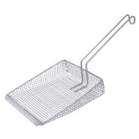 Szufla ze stali nierdzewnej do frytek, 200x170 mm | CONTACTO, 281/200