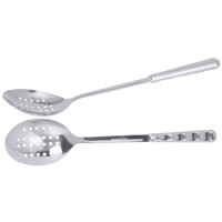 Łyżka perforowana do sałatek ze stali nierdzewnej, 320 mm | CONTACTO, 7788/320