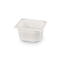 Pojemnik gastronomiczny GN 1/6 65 mm, biały poliwęglan | HENDI, 862780