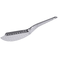 Łopatka ze stali nierdzewnej, do przewracania ryb, perforowana 345 mm | CONTACTO, 5692/355