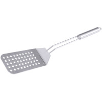 Łopatka wykonana ze stali nierdzewnej, perforowana 380 mm | CONTACTO, Polaris