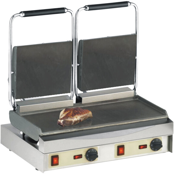 Kontakt grill Kamtschatka Grill, płyty ryflowane i gładkie 5kW | NEUMARKER, 11-80421 DT
