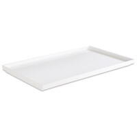 Biała taca z rantem 1/1 GN 53 x 32,5 cm | APS, Asia Plus