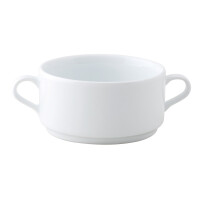 Porcelanowa bulionówka z uszami 350 ml | ARIANE, Brasserie