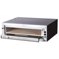 Piec do pizzy, jednokomorowy – 9 x pizza 33 cm | REDFOX, E-9