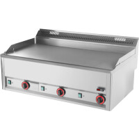 Płyta grillowa elektryczna – gładka, 990x600x290 mm, 9 kW | REDFOX, FTH 90 EL