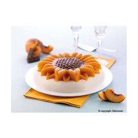 Forma na ciasta i torty SFT252 SUNFLOWER 26x7 cm | SILIKOMART, Uniflex
