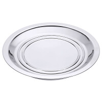 Izolowana taca pod talerze ze stali nierdzewnej, średnica 256 mm | CONTACTO, 5219/248