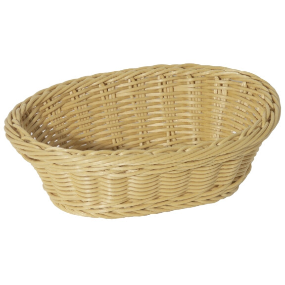 Koszyk polipropylenowy do pieczywa, owalny 240x150x70 mm | CONTACTO, 4787/240
