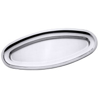 Półmisek wykonany ze stali nierdzewnej do ryb 750x290x24mm | CONTACTO, 5/070
