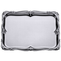Taca wykonana ze stali nierdzewnej „Barok” 450x345x22 mm | CONTACTO, 8/450