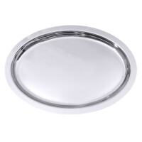 Taca bufetowa wykonana ze stali nierdzewnej, owal 460x335x20 mm | CONTACTO, 6908/460