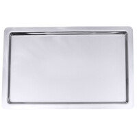 Taca bufetowa wykonana ze stali nierdzewnej, prostokątna 650x440x20 mm | CONTACTO, 6910/065