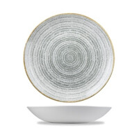Biało-szara salaterka 1130 ml | CHURCHILL, Homespun Style Stone Gray