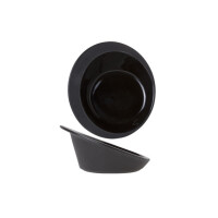 Porcelanowa, czarna miska 23 cm | ARIANE, Luna