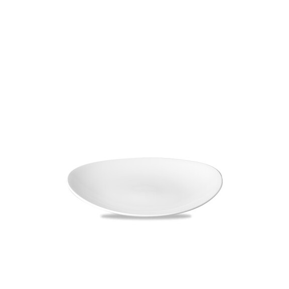 Porcelanowy talerz owalny bez rantu 27 x 23 cm | CHURCHILL, Orbit