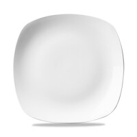 Porcelanowy talerz płaski 25,2 x 25,2 cm | CHURCHILL, X Squarted