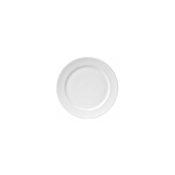 Porcelanowy talerz płytki 25 cm | AMBITION, Simple