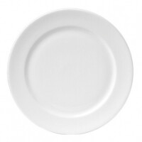 Porcelanowy talerz płytki 21 cm | AMBITION, Simple