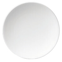 Porcelanowy talerz bez rantu 27 cm | AMBITION, Simple