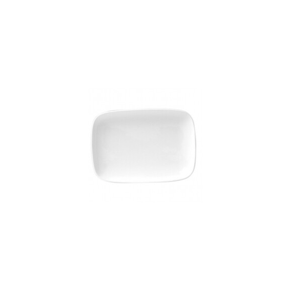 Porcelanowy rawier prostokątny 22,5 x 30,5 cm | AMBITION, Simple