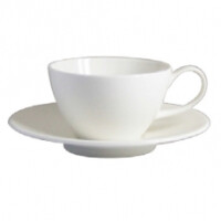 Porcelanowy spodek espresso 12,5 cm | AMBITION, Simple