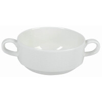 Porcelanowa bulionówka sztaplowana 280 ml | AMBITION, Desire