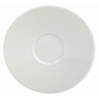 Porcelanowy spodek do filiżanek i bulionówek 15,5 cm | AMBITION, Desire