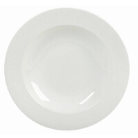 Porcelanowy talerz głęboki 27 cm | AMBITION, Impres