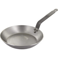 Patelnia do smażenia ze stali węglowej, średnica: 240 mm | DE BUYER, Carbon Plus