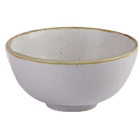 Miska z porcelany w jasnoszarym kolorze o średnicy 13 cm | FINE DINE, Ashen