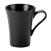 Kubek z porcelany w czarnym kolorze, 0,34 l | PORLAND, Seasons Coal