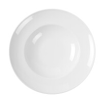 Talerz z białej porcelany do serwowania makaronu, o średnicy 30 cm | FINE DINE, Bianco