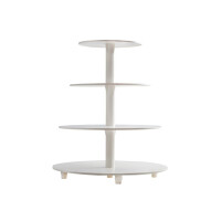 Patera, stojak 4-poziomowy, 34-31-24,5-19,5 cm, wysokość: 51 cm | ALCAS, 054/4