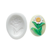 Forma do masy cukrowej SLK 063 – stokrotka, 53x40 mm | SILIKOMART, Sugarflex Flower
