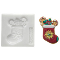 Forma do masy cukrowej SLK 288 – skarpeta, 40x50 mm | SILIKOMART, Sugarflex Xmas Sock