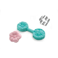 Dwustronna forma do masy cukrowej SLK 802 – kwiat wiśni, 30 mm | SILIKOMART, Sugarflex Cherry Blossom