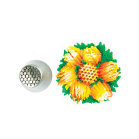 Końcówka do worków cukierniczych 27  – śr. 25 mm | SILIKOMART, Flower Tubes