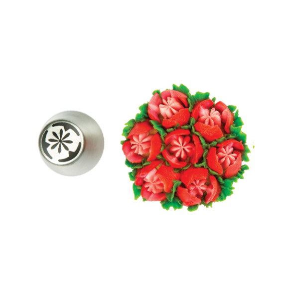 Końcówka do worków cukierniczych 42 – śr. 25 mm | SILIKOMART, Flower Tubes