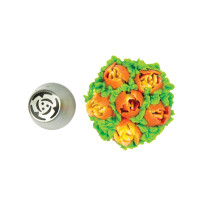Końcówka do worków cukierniczych 44  – śr. 25 mm | SILIKOMART, Flower Tubes
