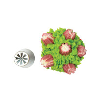 Końcówka do worków cukierniczych 47  – śr. 25 mm | SILIKOMART, Flower Tubes