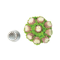 Końcówka do worków cukierniczych 48  – śr. 25 mm | SILIKOMART, Flower Tubes