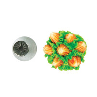 Końcówka do worków cukierniczych 53  – śr. 25 mm | SILIKOMART, Flower Tubes