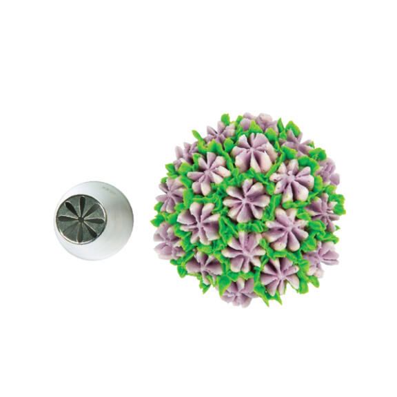 Mini końcówka do worków cukierniczych 07 – śr. 18 mm | SILIKOMART, Mini Flower Tube 07