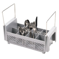 Kosz do mycia sztućców, półwymiarowy, h 11,1 cm | CAMBRO, Camrack