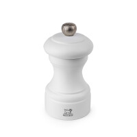 Młynek do pieprzu, drewno bukowe, biały 10 cm | PEUGEOT, Bistro