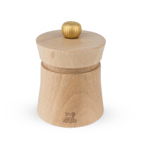 Młynek do soli z drewna bukowego, czekoladowy 8 cm | PEUGEOT, Baya