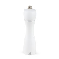 Młynek do soli z drewna bukowego, biały 20 cm | PEUGEOT, Tahiti