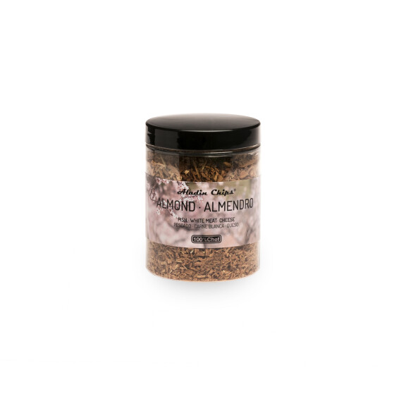 Trociny wędzarnicze drewno migdałowca opakowanie 80 g | 100% CHEF, Wood Chips Aladin